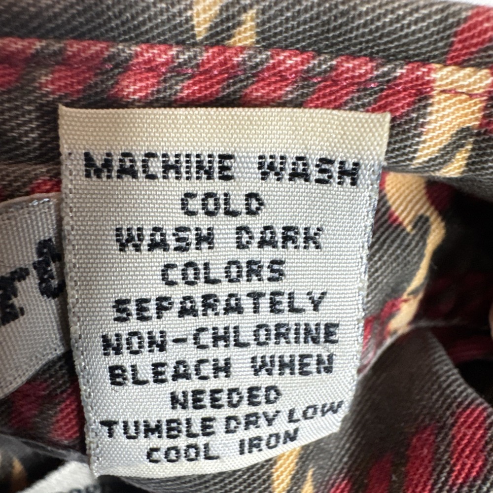 Gant Salty Dog The Roughweather Shirt Men L Plaid Button Down Cotton Vintage - Picture 9 of 10